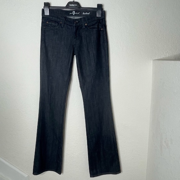 7 For All Mankind Boot Cut Women's Denim Jeans Blue Size 26 - Picture 1 of 9